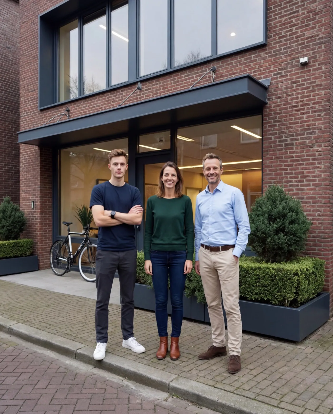 Het team van een advieskantoor