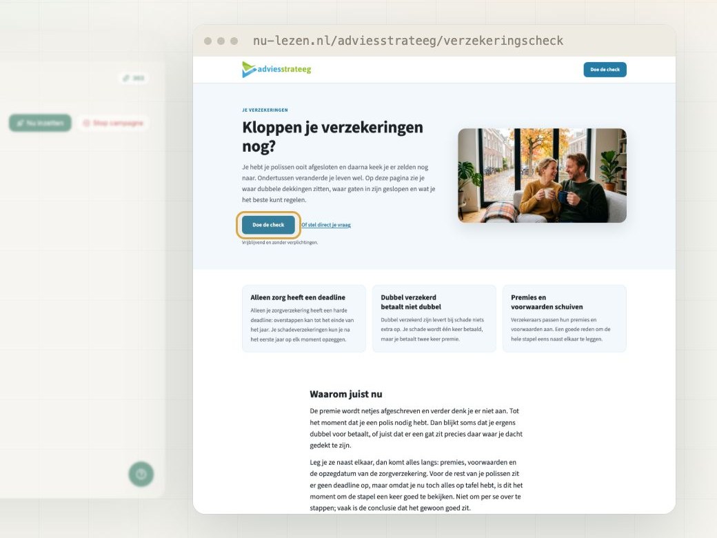 Een marketingcampagne die gesprekken oplevert